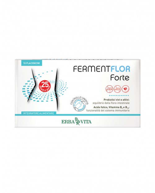 FERMENTFLOR FORTE 10 Flaconcini Erba Vita